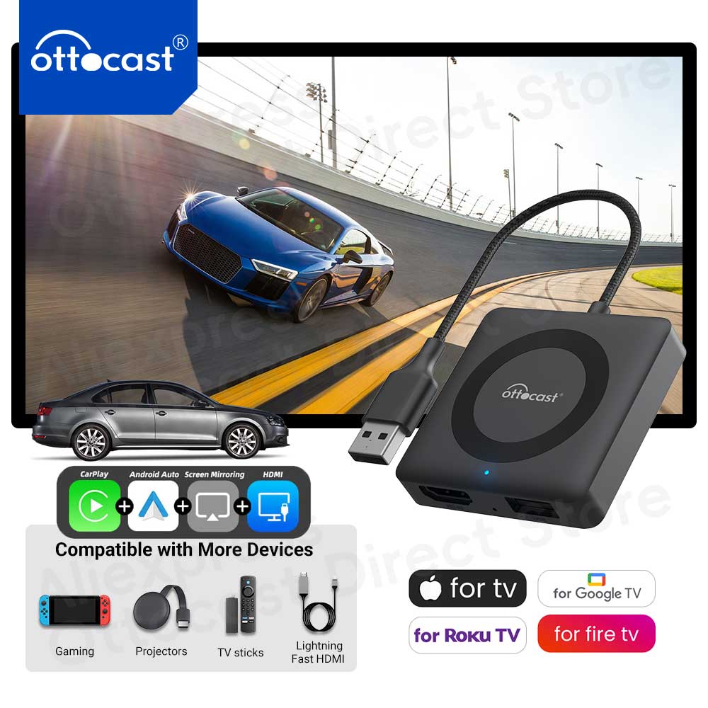 Smart Tv Stick - Ottocast Car TV Mate Pro Max
