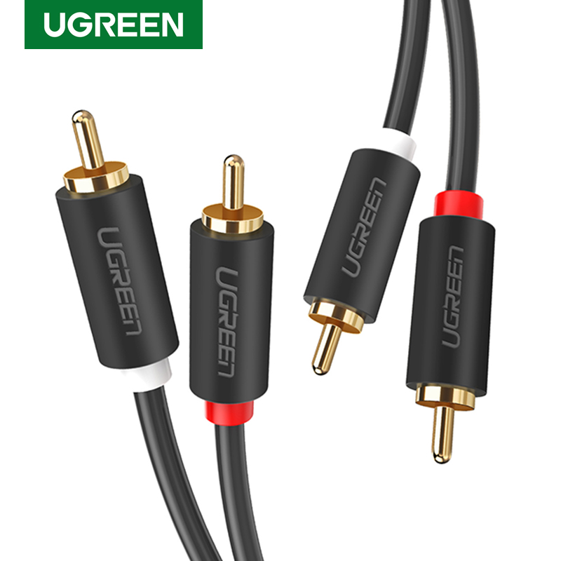 Home Cinema Installation - UGREEN 2RCA to 2 RCA Male
