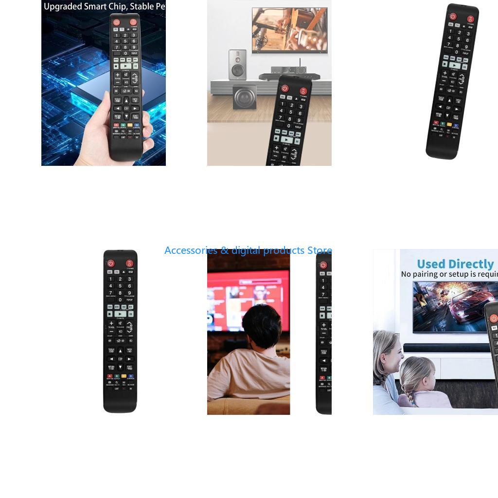 Home Cinema Blu Ray - 77JD AK59-00176A Replacement Remote Control for