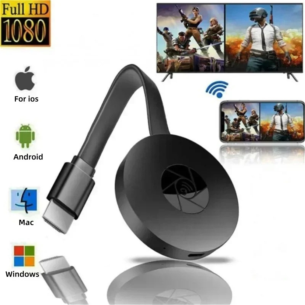 Smart Tv Stick - 1080P Wireless Hdmi Dongle WIFI TV