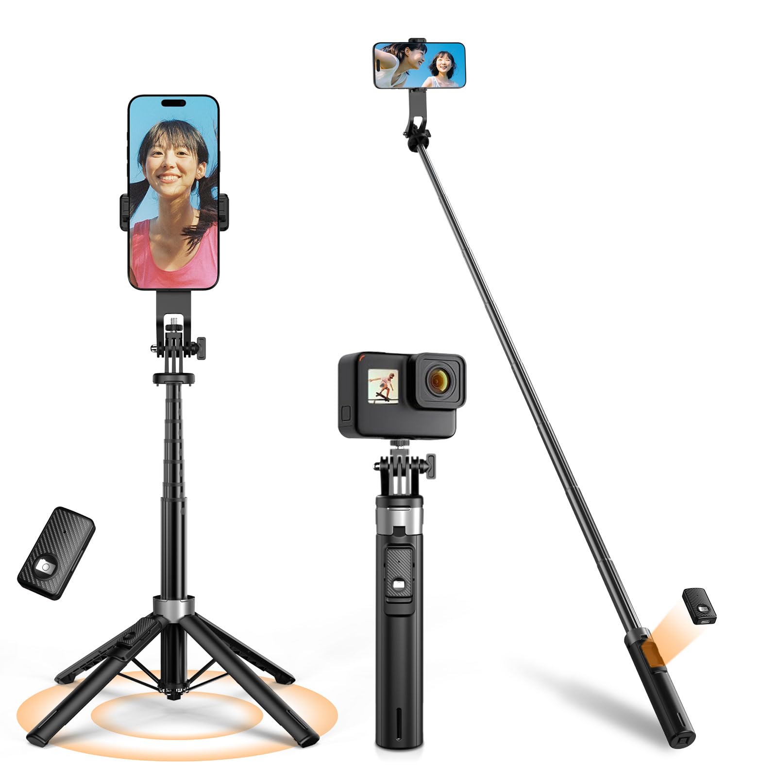 Smart Tv Stick - 1300mm Wireless Bluetooth Selfie Stick Tripod