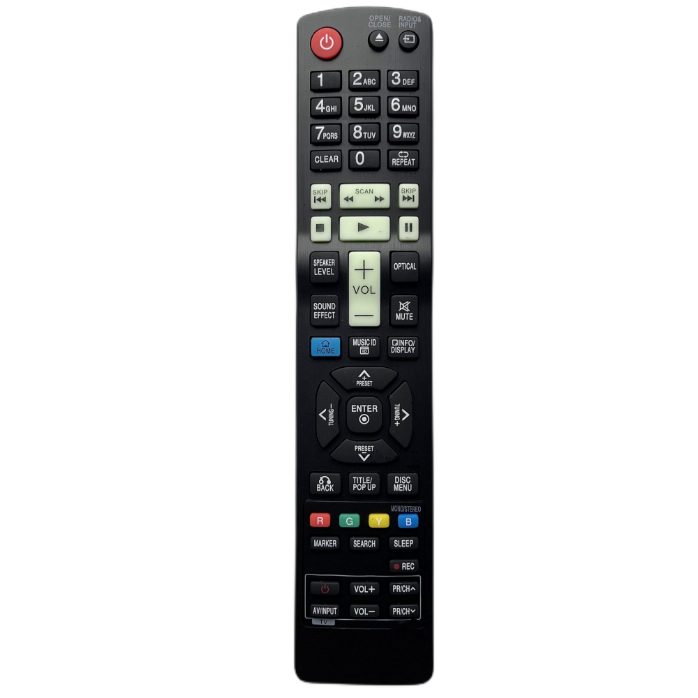 Home Cinema Blu Ray - New Remote control for 2-G 3D