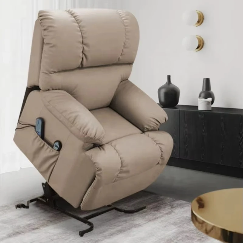 Home Cinema Chairs - modern metal frame massage electric recliner