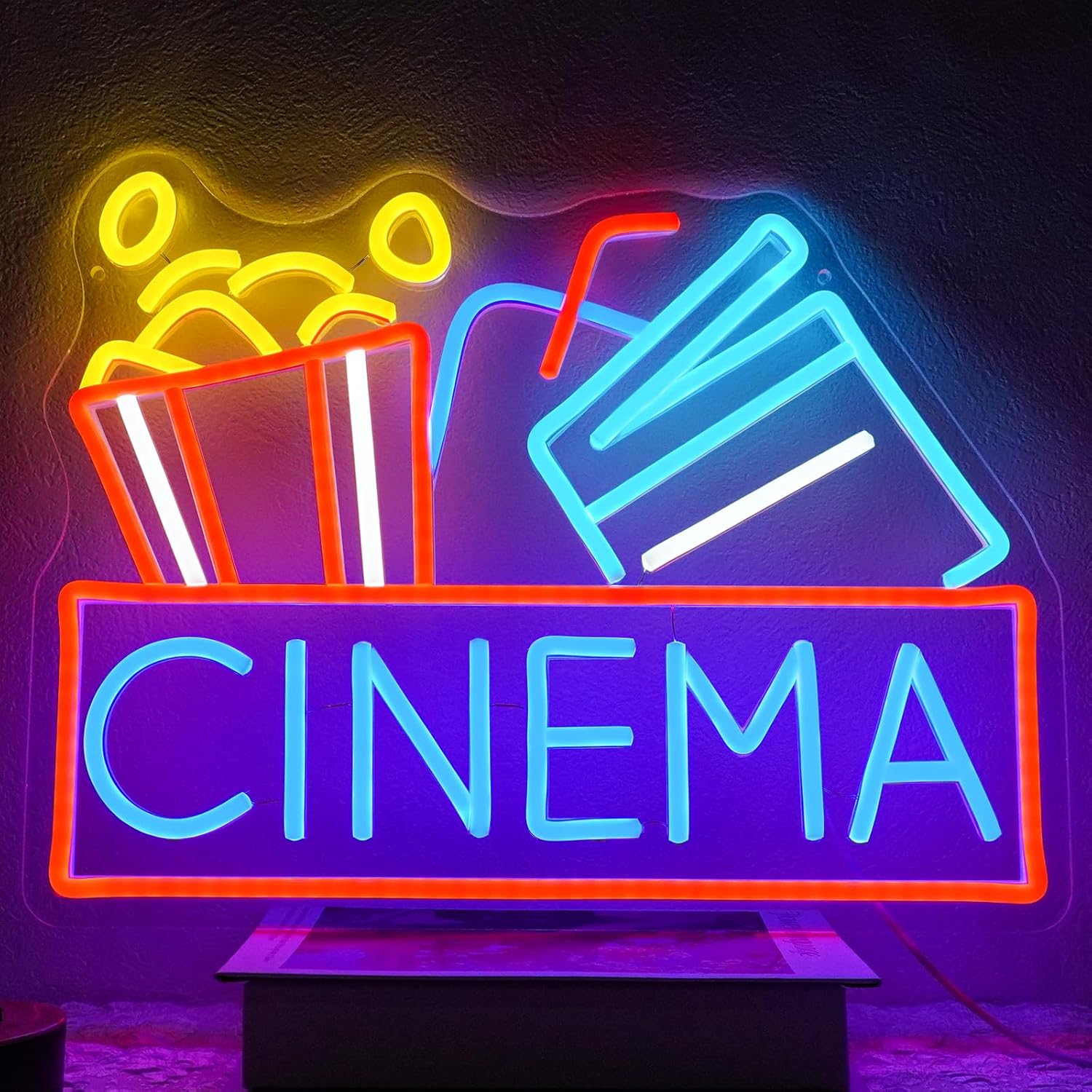 Home Cinema Ultimea - Cinema Neon Sign USB Powered LED