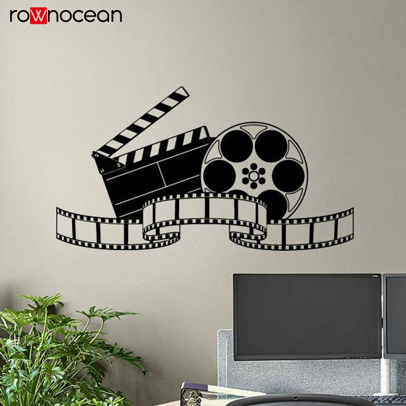Home Cinema Ultimea - Cinema Wall Decal Movie Film Tape