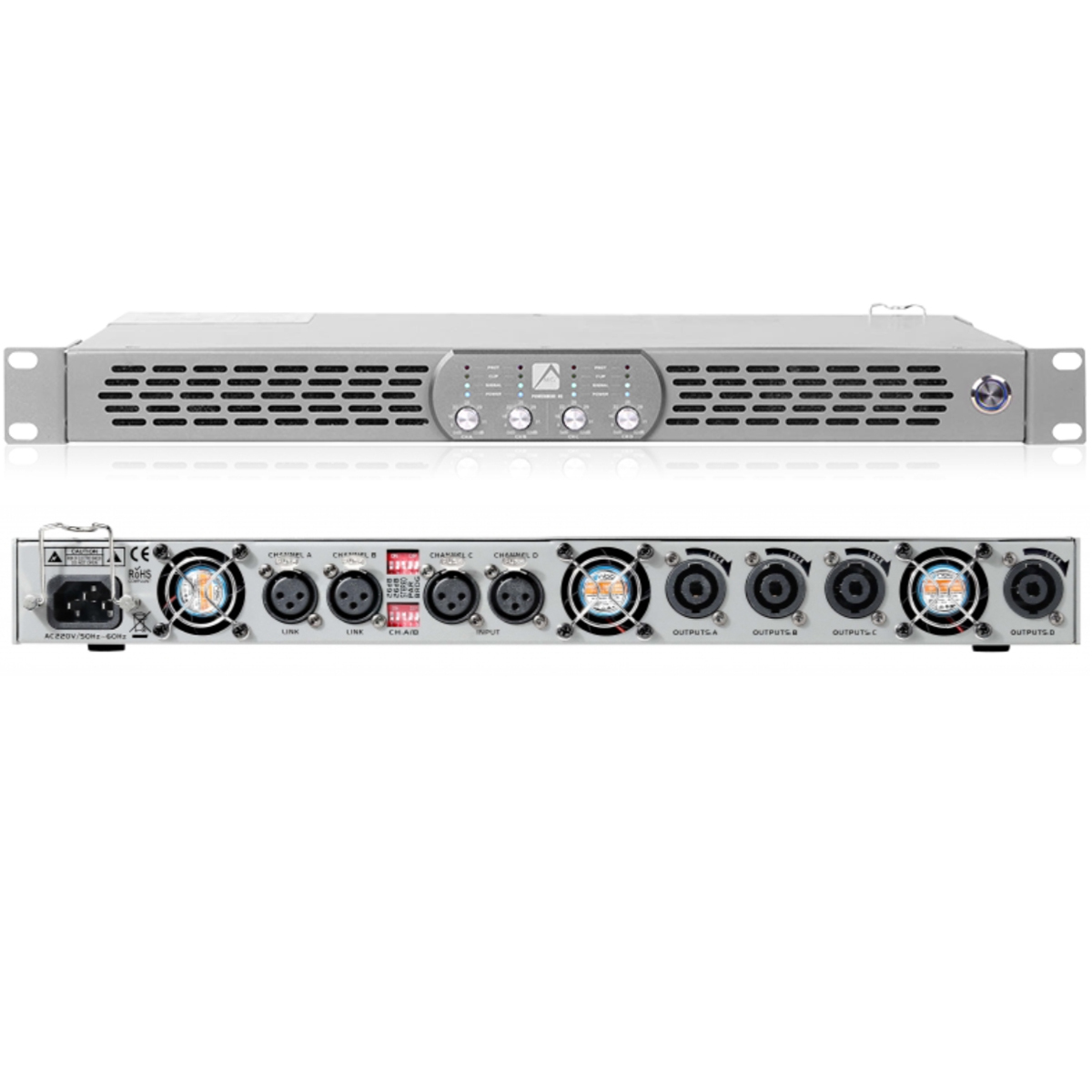 1U Digital Power Amplifier 4Ch - Home Cinema Installation ulasan dan harga