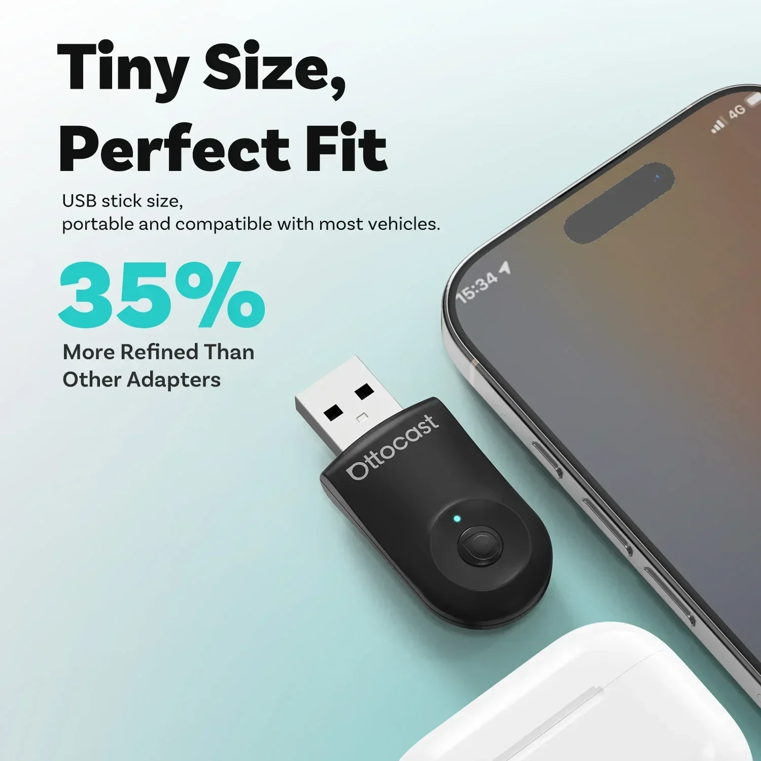 OTTOCAST MINI 2 in 1 Wired to  - Smart Tv Stick ulasan dan harga