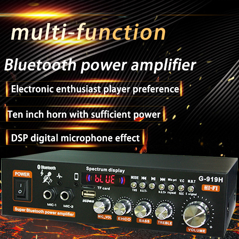 G-919H 1000W Home Power Amplif - Home Cinema Speaker System ulasan dan harga