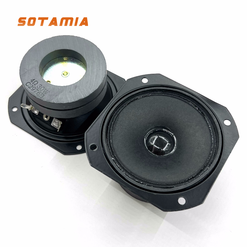 SOTAMIA 2PCS 3 Inch Tweeter 4  - Home Cinema Speaker System ulasan dan harga