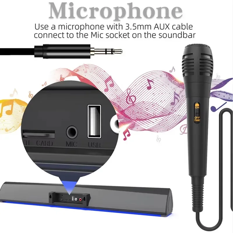 60W Wireless TV PC Soundbar Bl - Home Cinema Speaker System ulasan dan harga