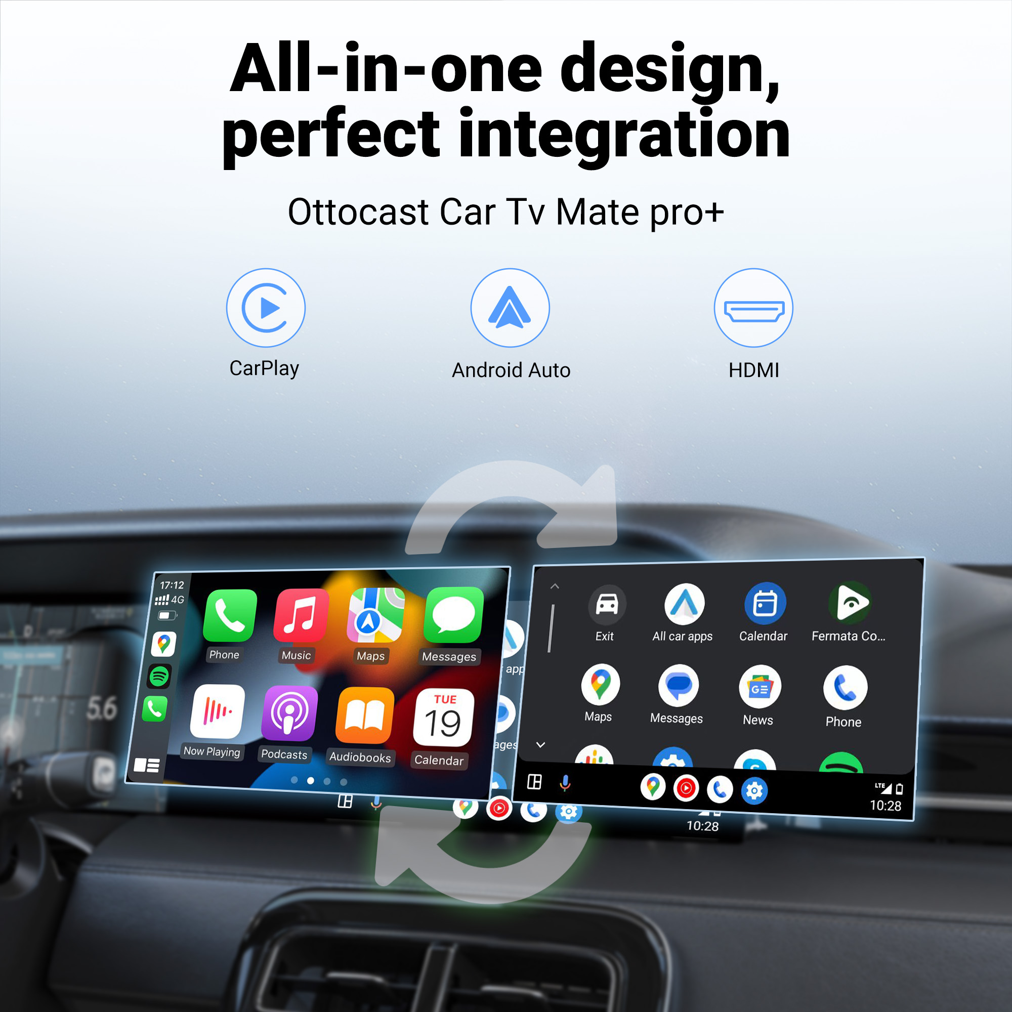 Ottocast Car TV Mate Pro Max W - Smart Tv Stick ulasan dan harga