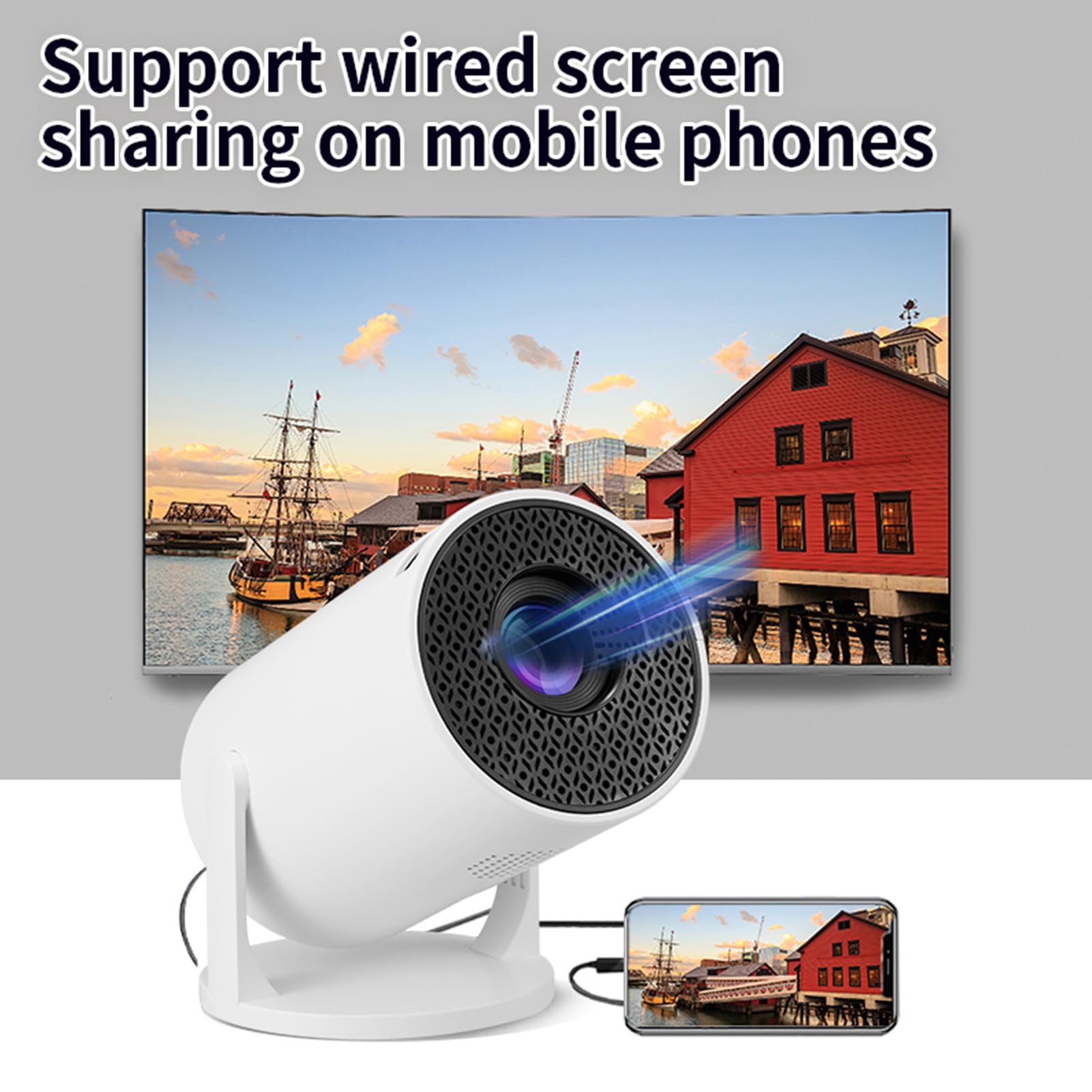 M5 8K Wifi 6 Projector Ultra H - Home Cinema Gaming ulasan dan harga