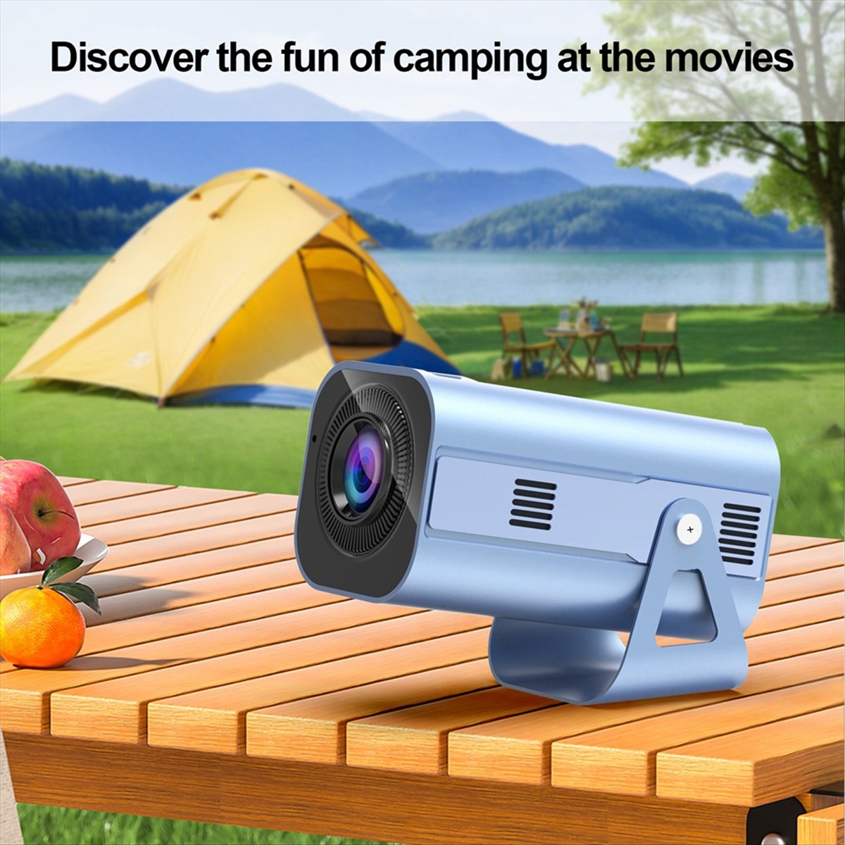 Portable Projector with WiFi6  - Home Cinema Uk ulasan dan harga