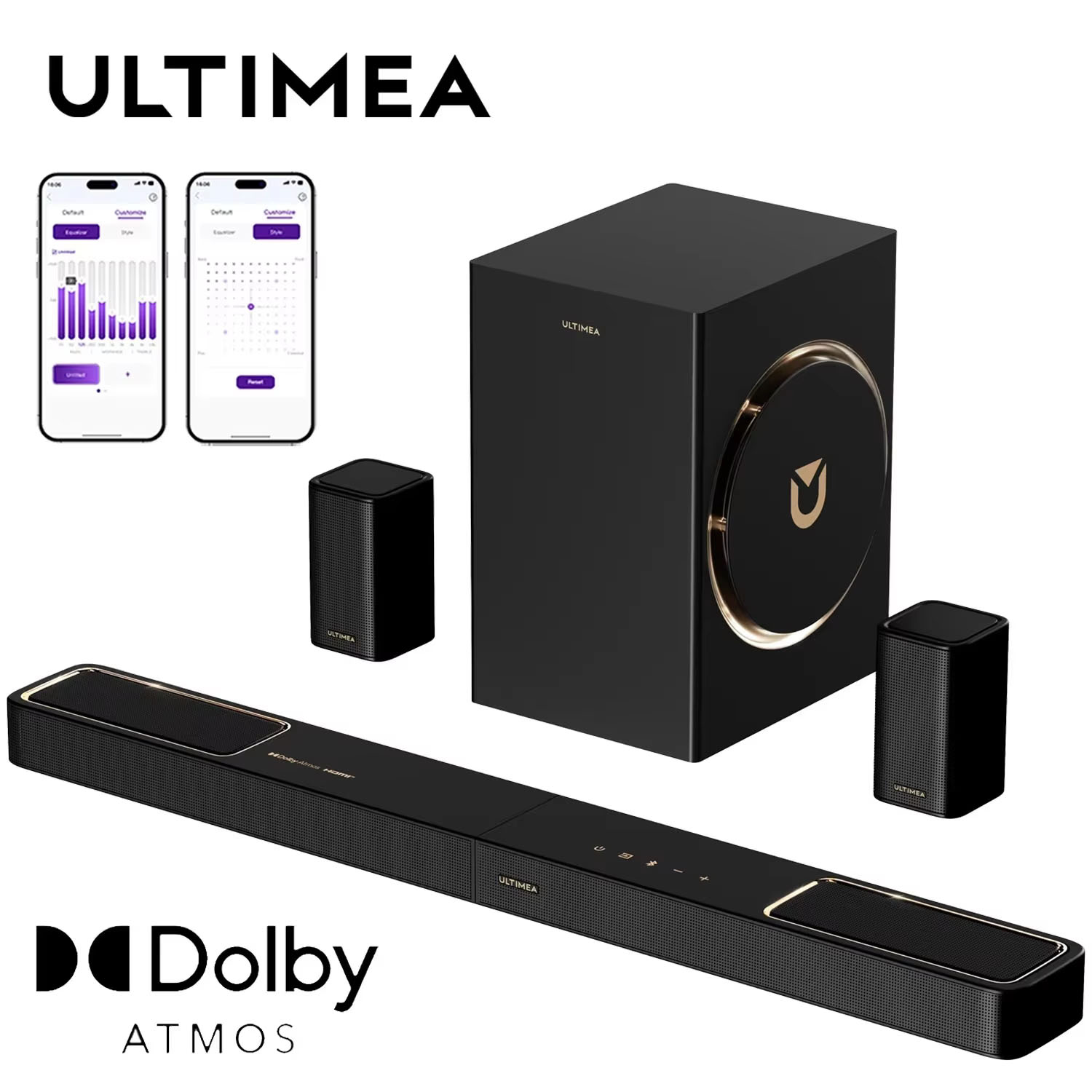 ULTIMEA Skywave F40 Boom 5.1.2 - Home Cinema Ultimea ulasan dan harga