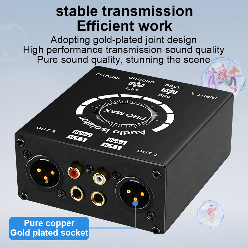 3Pin XLR/RCA/TS/TRS Ground Loo - Home Cinema Installation ulasan dan harga