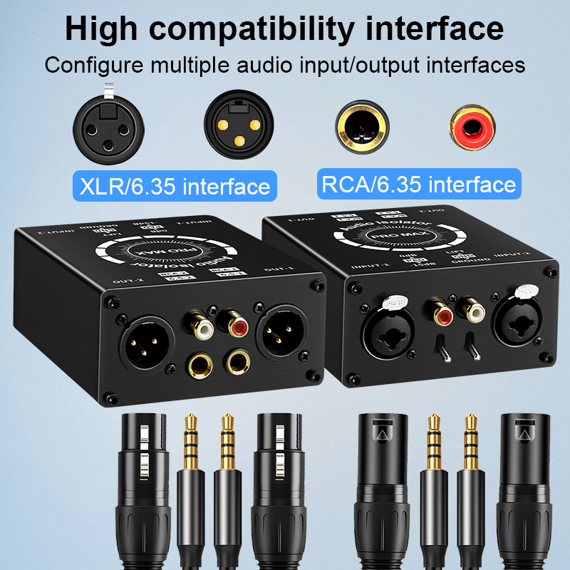 3Pin XLR/RCA/TS/TRS Ground Loo - Home Cinema Installation ulasan dan harga
