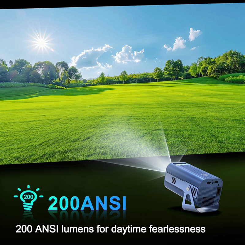 Portable Projector with WiFi6  - Home Cinema Uk ulasan dan harga