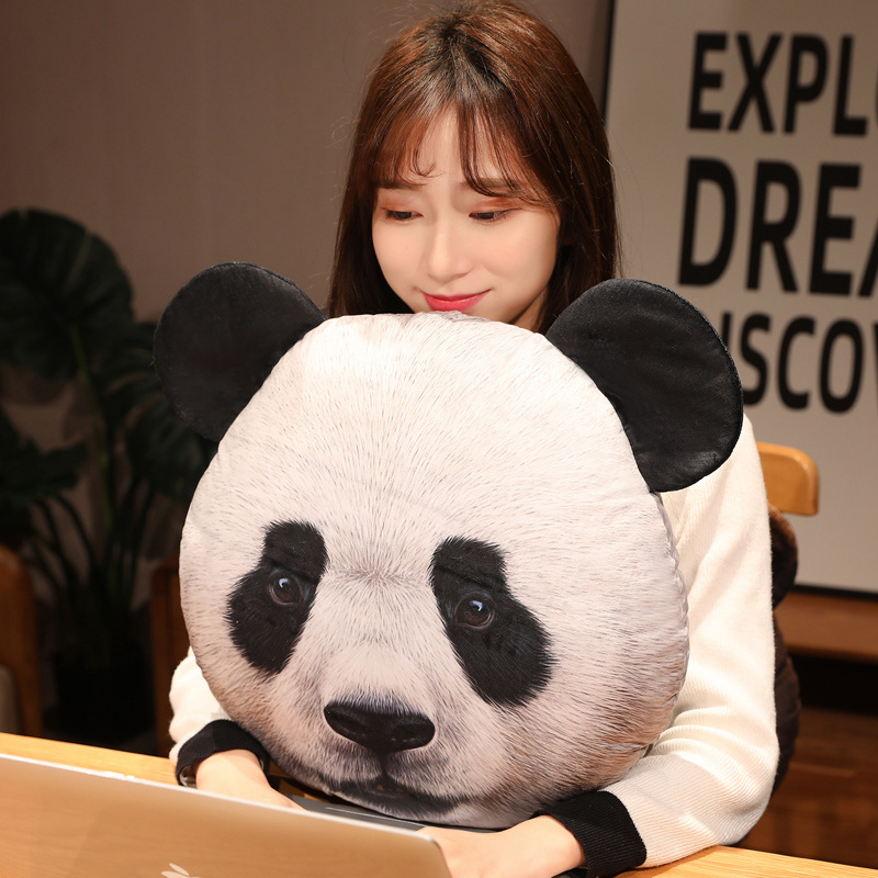 40cm 3D Simulation Animal Head - Home Cinema Chairs ulasan dan harga