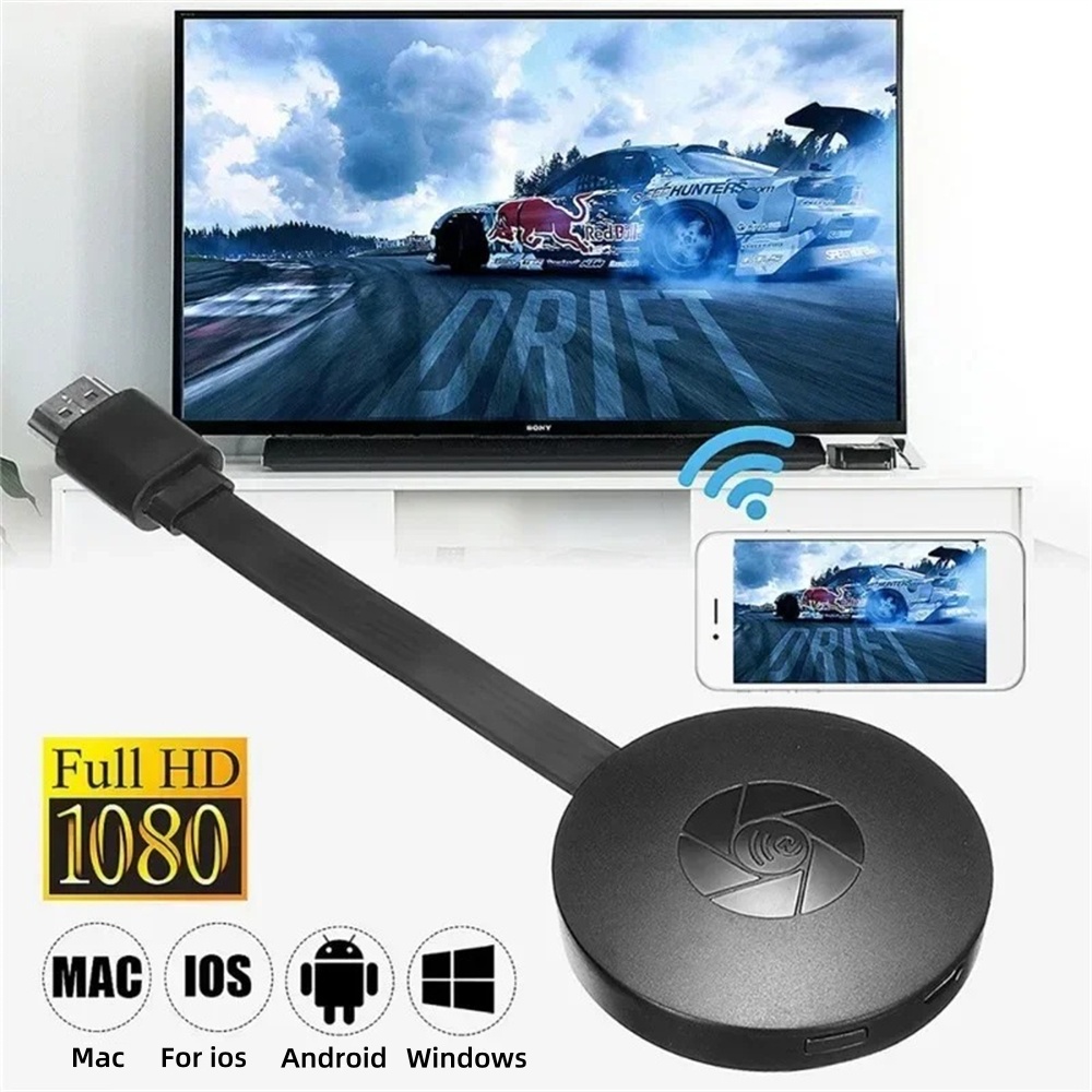 1080P Wireless Hdmi Dongle WIF - Smart Tv Stick ulasan dan harga