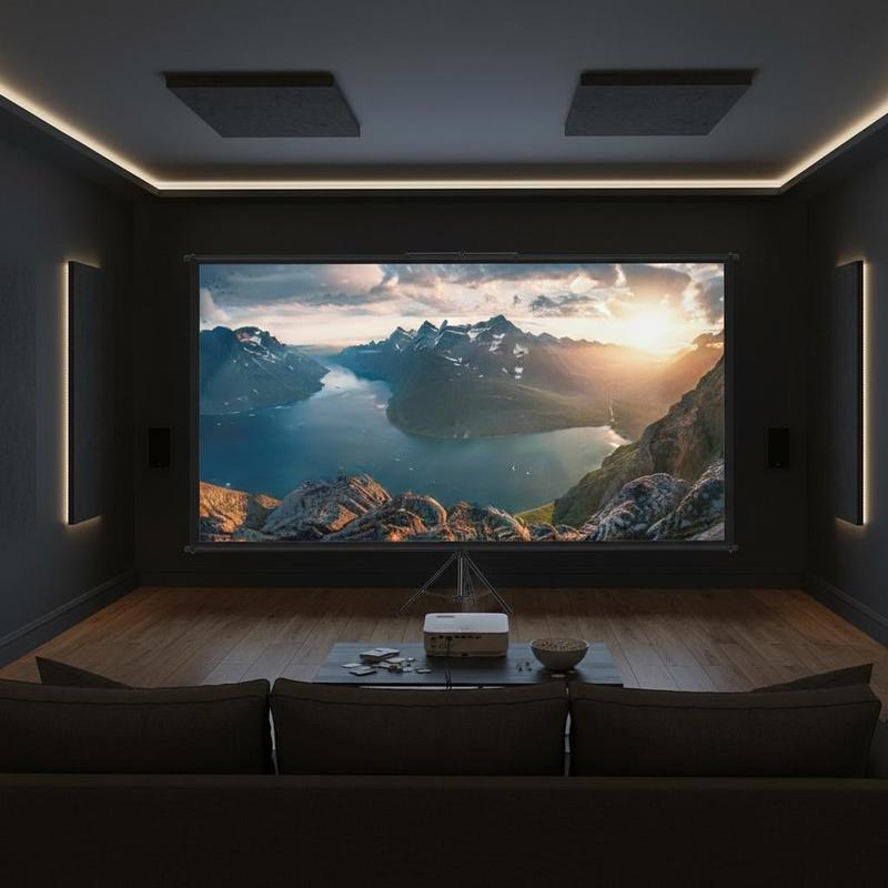 Portable Projection Display 11 - Home Cinema Gaming ulasan dan harga