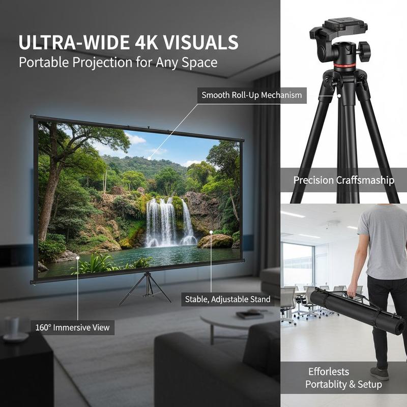 Portable Projection Display 11 - Home Cinema Gaming ulasan dan harga