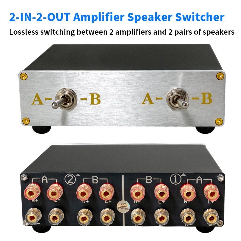 Speaker Switch Selector, 2 Amp - Home Cinema Speaker System ulasan dan harga