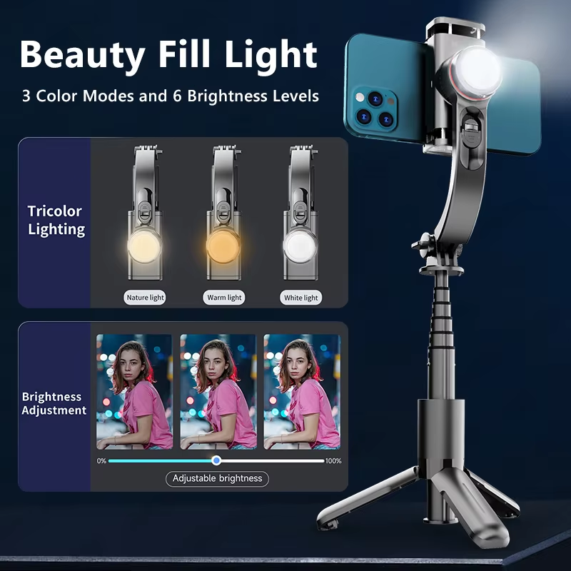 AXNEN Gimbal Selfie Stick Trip - Smart Tv Stick ulasan dan harga