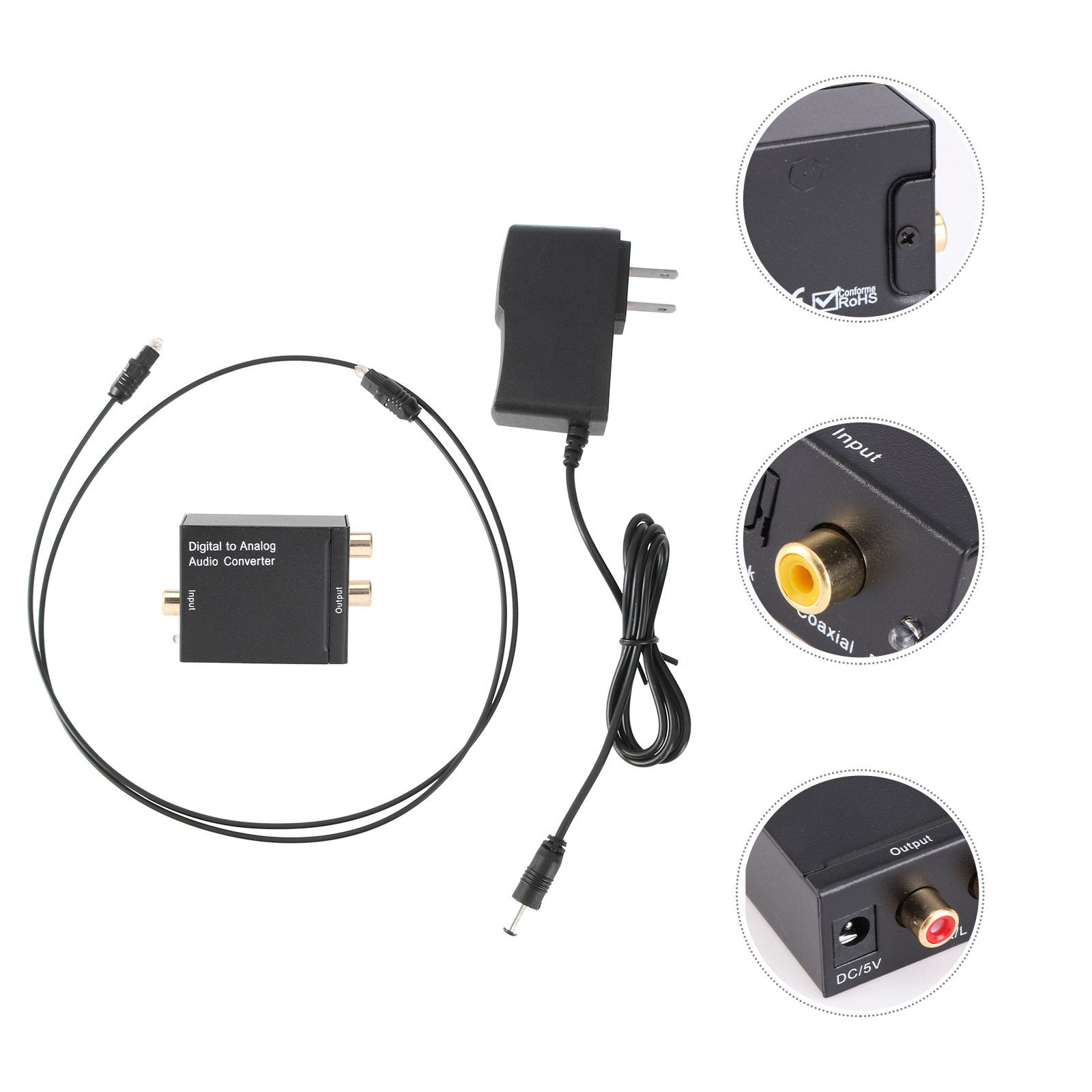 Digital to Analog Optical Audi - Home Cinema Xlr ulasan dan harga