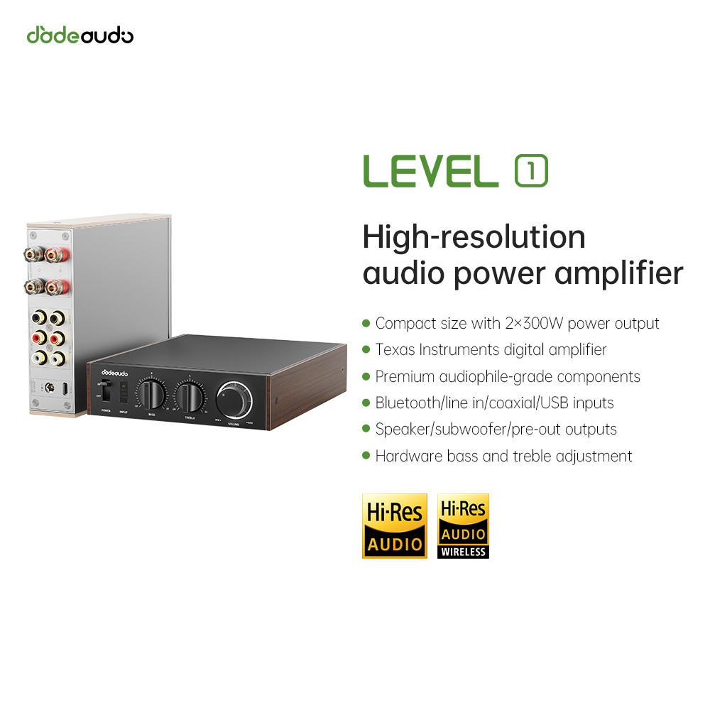 JadeAudio Level 1 Desktop HiFi - Home Cinema Installation ulasan dan harga